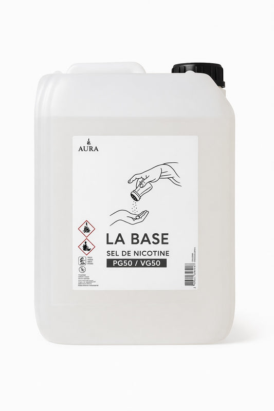 La Base 5L Boostée Sel de Nicotine 50/50 20mg